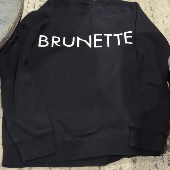 Brunette the Label BLACK brunette crew neck sweatshirt - Picture 6 of 9